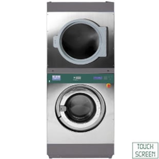 Diamond | Wasmachine met super centrifugering 14 kg (elektrisch) + roterende droogmachine 14 kg (elektrisch) | DEES/14-EXPO