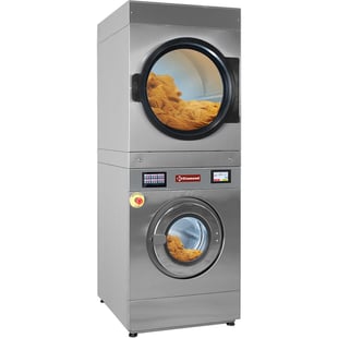 Diamond | Wasmachine met super centrifugering 14 kg (elektrisch) + roterende droogmachine 14 kg (elektrisch) TOUCH SCREEN | DEES/14-TS-LIQ
