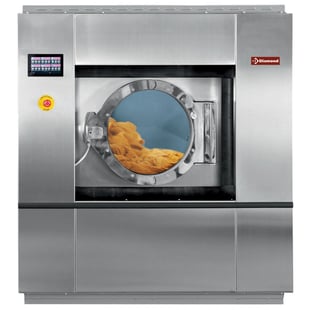 Diamond | Industriele wasmachine met super centrifugering, 55 kg "R.V.S." | DLW55-TS/D