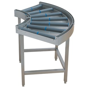 Diamond | Hoekelement met rollen 90° | DRF90