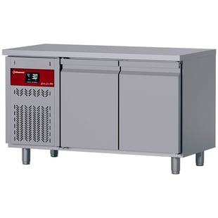 Diamond | Geventileerde koeltafel, 2 deuren GN 1/1, 260 Lit. groep aan linkerkant | DT131/P9H-G