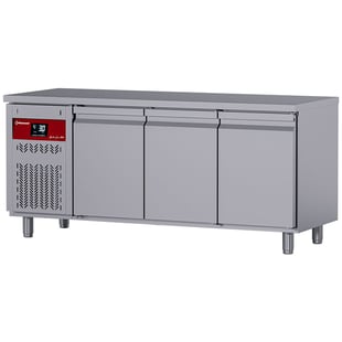Diamond | Geventileerde koeltafel, 3 deuren GN 1/1, 405 Lit. groep aan linkerkant | DT178/P9H-G