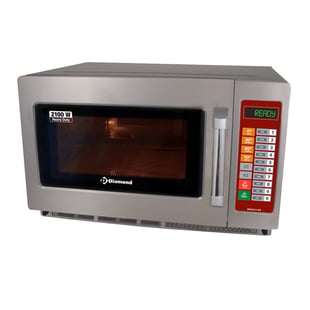 Diamond | Microgolfoven in R.V.S, (GN 2/3),2100 W. (34 Lt), digitaal | DW3421-DE