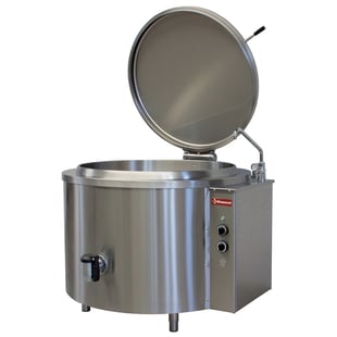 Diamond | Elektrische ronde kookketel 150 liter, indirecte verwarming | EMM/150I