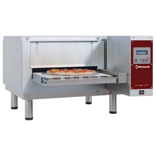 Diamond | Elektrische tunnel-oven geventileerd, breedte 400mm | FTEV40/57-CB-230/1-