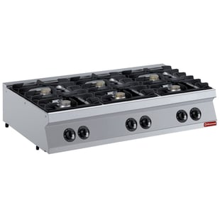 Diamond | Gasfornuis met 6 vuren, branders 6x 5,5 kW -TOP - | G17/6F12T-N