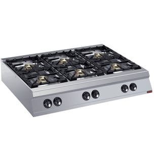 Diamond | Gasfornuis 6 branders -TOP- | G22/6B12T-N
