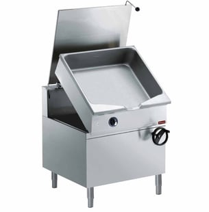 Diamond | Kantelbare gasbraadpan, "Duomat" kuip 80 liter, op meubel | G22/BM8C-N