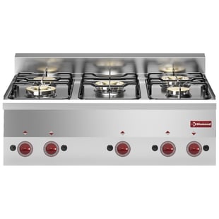Diamond | Gasfornuis 5 branders -Top- | G60/5F9T-N