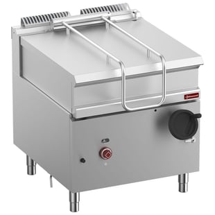 Diamond | Kantelbare gasbraadpan, R.V.S. kuip 80 liter op meubel | G9/BRI8-N