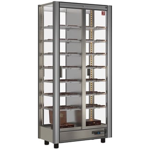 Diamond | Gekoelde chocolade vitrine Lt. 530 - Doorgeef - Moduleerbaar | GCC-1/TR-R2