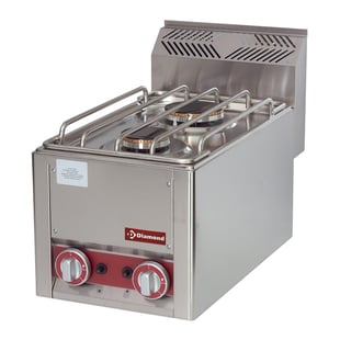 Diamond | Gasfornuis 2 branders, -Top- | GS6/2FT-N-LIQ