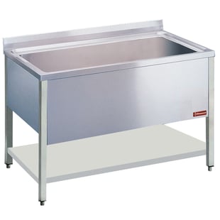 Diamond | Spoeltafel met 1 kuip 1360x500xh400 | LB1611