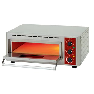 Diamond | Elektrische oven pizza, kamer (3 kW), 430x430xh100 mm | PIZZA-QUICK/43