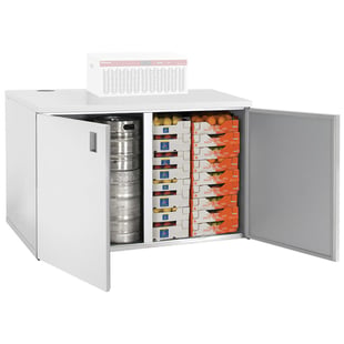 Diamond | Opslagkoffer, 720 liter, 2 deuren (zonder groep) | RBB/2