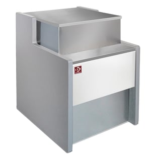 Diamond | Kassa-sectie 1000 mm - GRIJS/WIT | RO-1000/E8