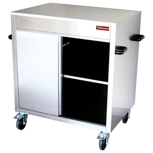 Diamond | Neutrale kast, zwenkende kippengril, op wielen | RSP-RB