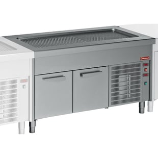 Diamond | Gekoelde top element op gekoelde kast 6x GN 1/1 | S80/RPR23-R2