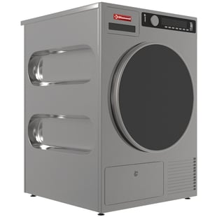 Diamond | Droogkast 8 kg "inox-Titanuim", met afvoer | SL80-NP