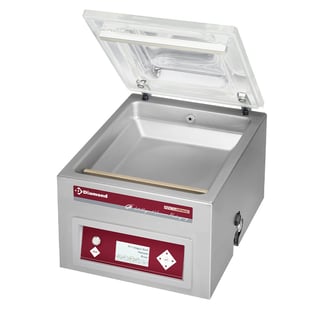 Diamond | Vaccummachine, kamer 350x370xh150 mm - 16 m3/h LCD | TA-85/IVP