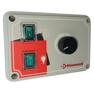Diamond | Electronische regelaar + LED- schakelaar | VK5/B