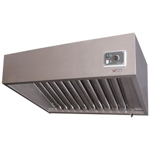 Diverso by Diamond | Volledige dampkap, (9/9-2500 M3/h) 120 Pa, regelaar, 4 filters | WR-K207-TV
