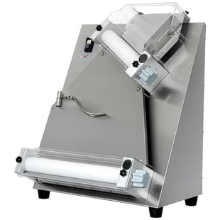 Diverso by Diamond | Pizzaroller Ø 400 mm, 2 rollen, in R.V.S. | WR-LP42-XM