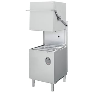 Diverso by Diamond | Vaatwasser met kap, vierkante mand 500x500 mm | WR-LVCP-12