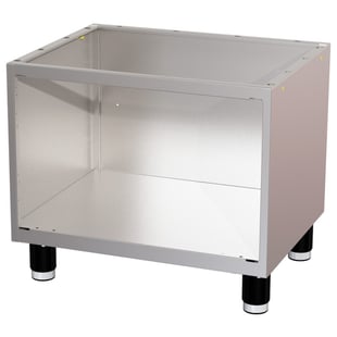 Diverso by Diamond | Neutrale kast in RVS, 660 mm (zonder deuren) | WR-NB66-11