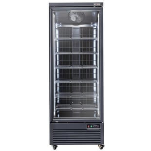 Diverso by Diamond | Verticale vrieskastvitrine, 560 liter - ZWART | WR-NV56-1B