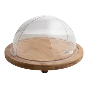 EMGA | serveerplateau met rolltop kap Ø38cm