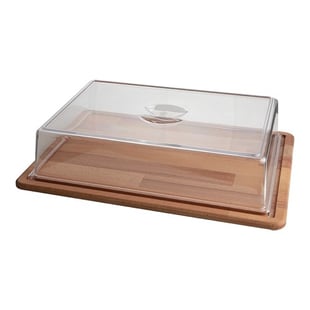 EMGA | serveerplateau met afdekkap 39x29cm
