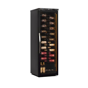 Gastro Inox | Marecos wijnklimaatkast Exclusive 125 flessen zicht ligging, enkele zone - GI-205.057