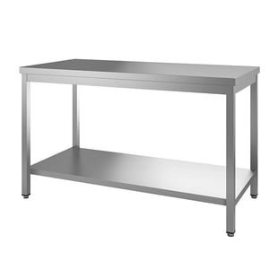 Gastro Inox | Werktafel van roestvrijstaal met onderblad, 2000(l)x700(d)x880(h)mm - GI-301.114