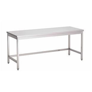 Gastro Inox | Werktafel van roestvrijstaal zonder onderblad, 2000(l)x700(d)x880(h)mm - GI-301.144