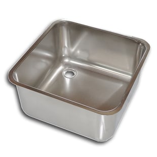Gastro Inox | Inlasspoelbak roestvrijstaal 400(l)x340(b)x250(d)mm - GI-305.322