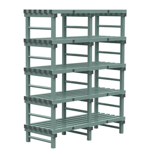 Gastro Inox | REA Design Eurostelling 5 schappen 1500(l)x600(d)x1850(h)mm - GI-308.193