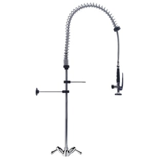Gastro Inox | Monobloc voorspoeldouche met draaihendels, 1200mm - GI-402.102