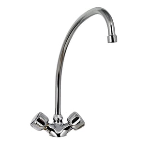 Gastro Inox | Monobloc Ø18mm mengkraan met draaiknoppen, lengte 200mm - GI-402.242