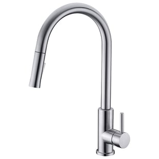 Gastro Inox | Monobloc keuken mengkraan met uittrekbare sproeikop, roestvrijstaal AISI 304 - GI-402.302