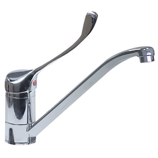 Gastro Inox | Monobloc mengkraan met elleboog bediening, 220mm - GI-402.411