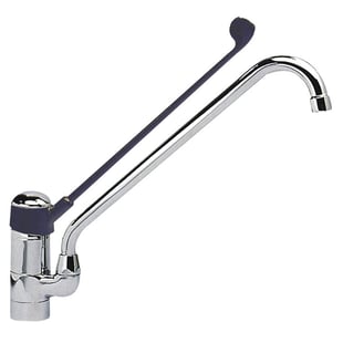 Gastro Inox | Monobloc mengkraan met kunststof elleboog bediening, 300mm - GI-402.417