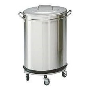 Gastro Inox | Afvalbak 95 liter met losse deksel, roestvrijstaal AISI 304 - GI-403.102