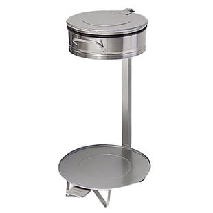 Gastro Inox | Afvalzakhouder met pedaalbediening, roestvrijstaal AISI 304 - GI-403.110