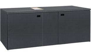 Gamko | 2-deurs fustenkoeling voor opslag geschikt voor 10x 50L of x 30L fusten, excl. koelunit. | GMK-FK_10