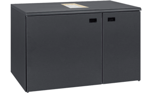 Gamko | 2-deurs fustenkoeling voor opslag geschikt voor 6x 50L of 19x 20L fusten, excl. koelunit. | GMK-FK_6