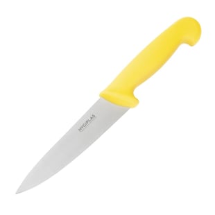 Hygiplas | koksmes 16cm geel