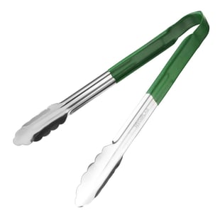 Hygiplas | kleurcode serveertang RVS groen 30cm