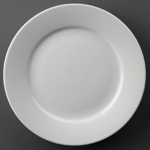 Olympia | Athena Borden Met Brede Rand 22,8cm (12 Stuks)