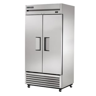 True | dubbeldeurs koelkast roestvrij staal 991ltr t-35-hc